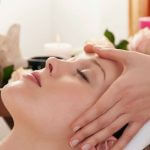 Masaje facial descongestivo