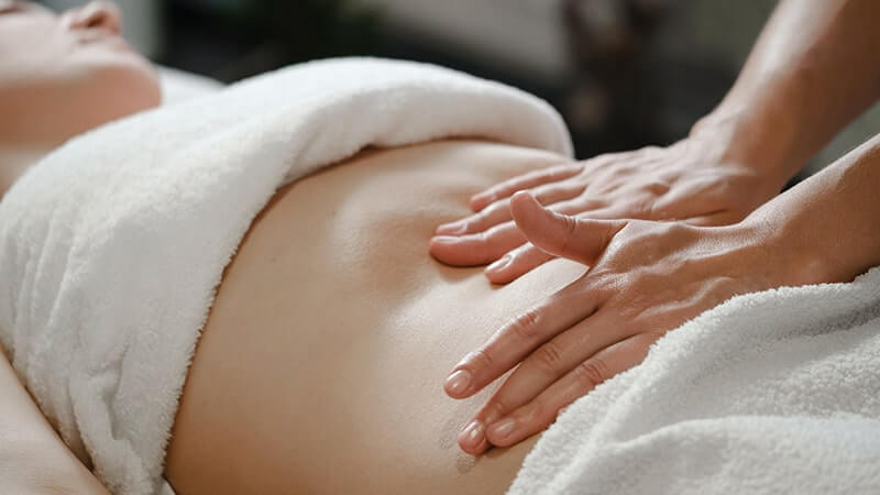 Guía de anatomía palpatoria abdominal para quiromasajistas